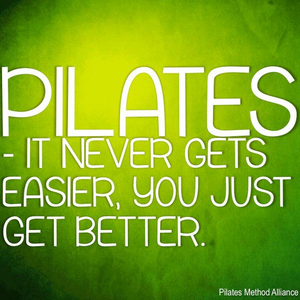 Pilates makes you better graphic